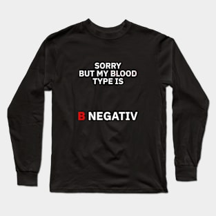 Awesome Typographic Design Long Sleeve T-Shirt